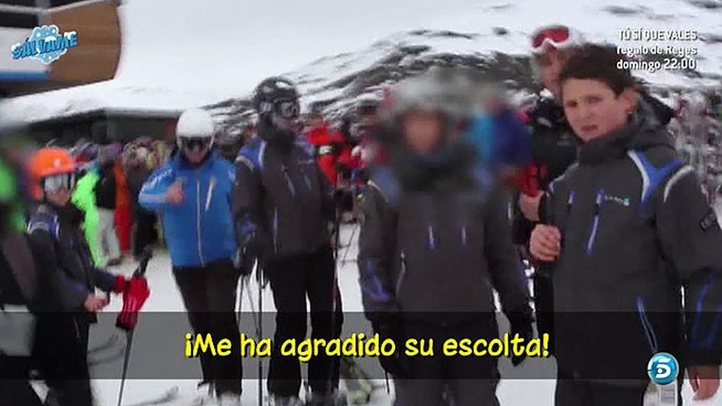 Un fotógrafo asegura haber sido agredido por el escolta de la Infanta Elena, pero testigos lo desmienten
