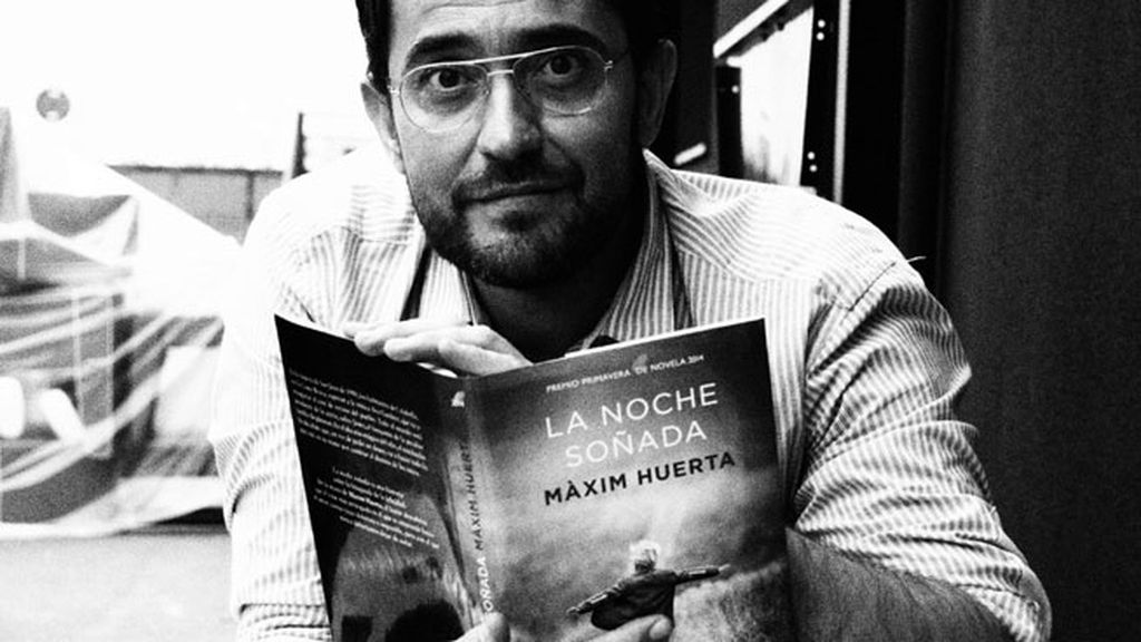 Máxim Huerta, en blanco y negro