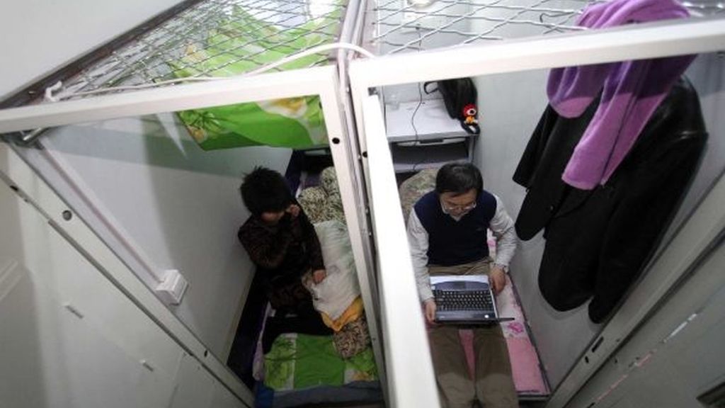 Los miniapartamentos o cómo vivir en un trastero en China