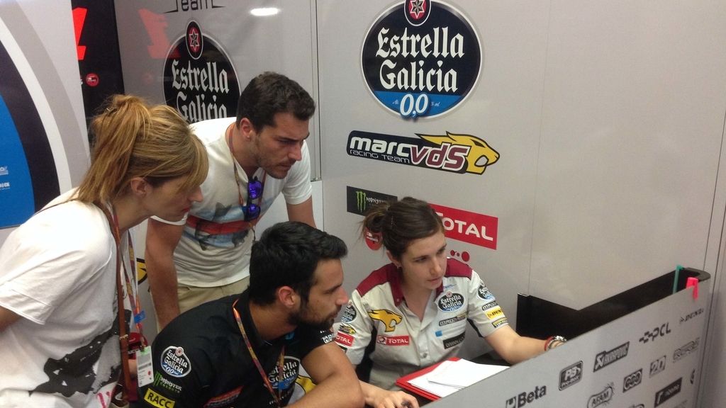 Jesús Castro no se quiso perder el Gran Premio de España de Jerez