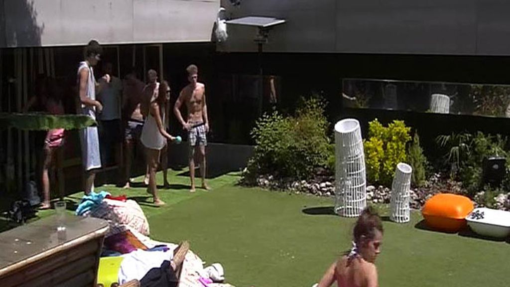 Sonia es la única que no ha disfrutado del sol