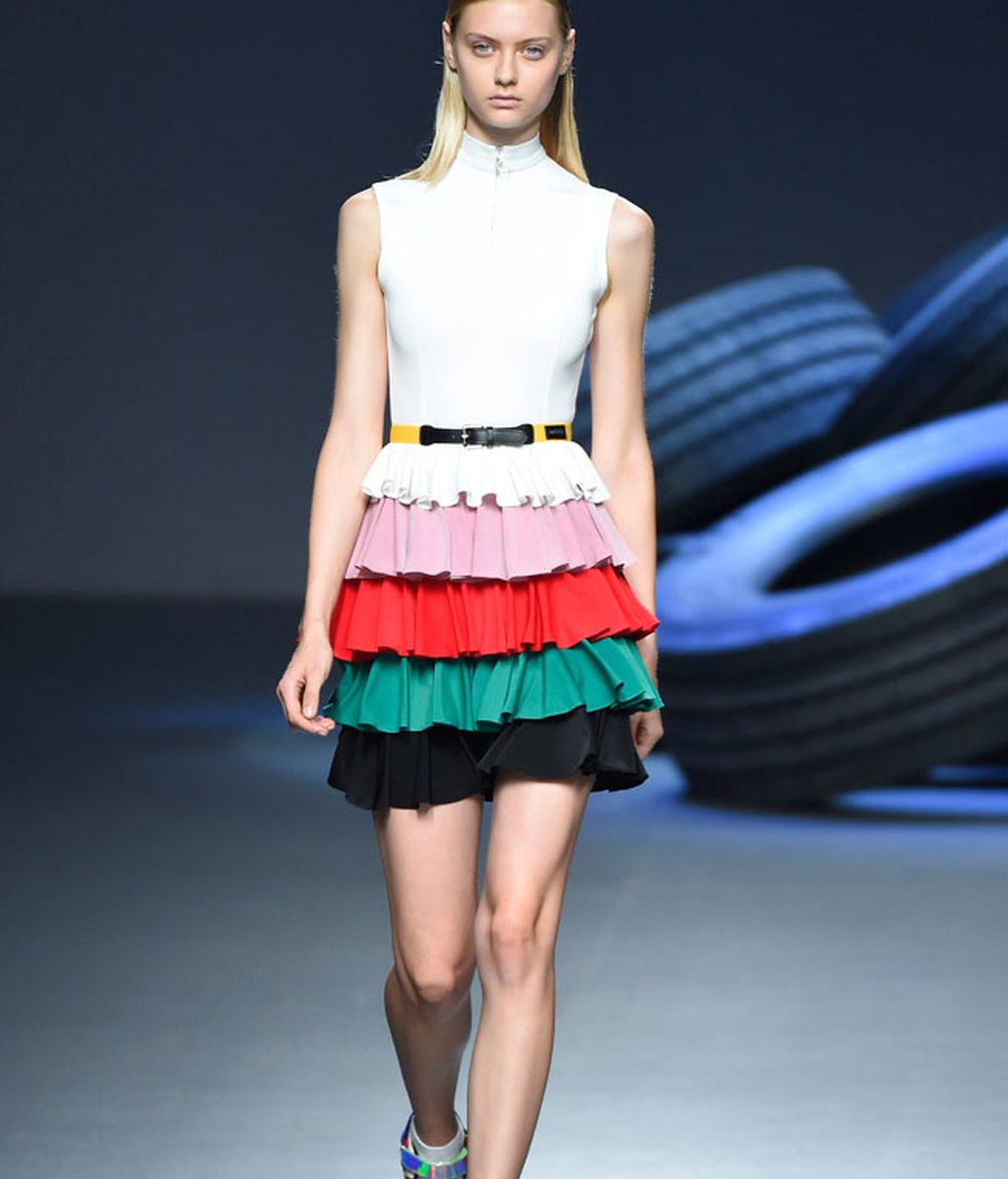 Bimba abrió y cerró el desfile del malagueño