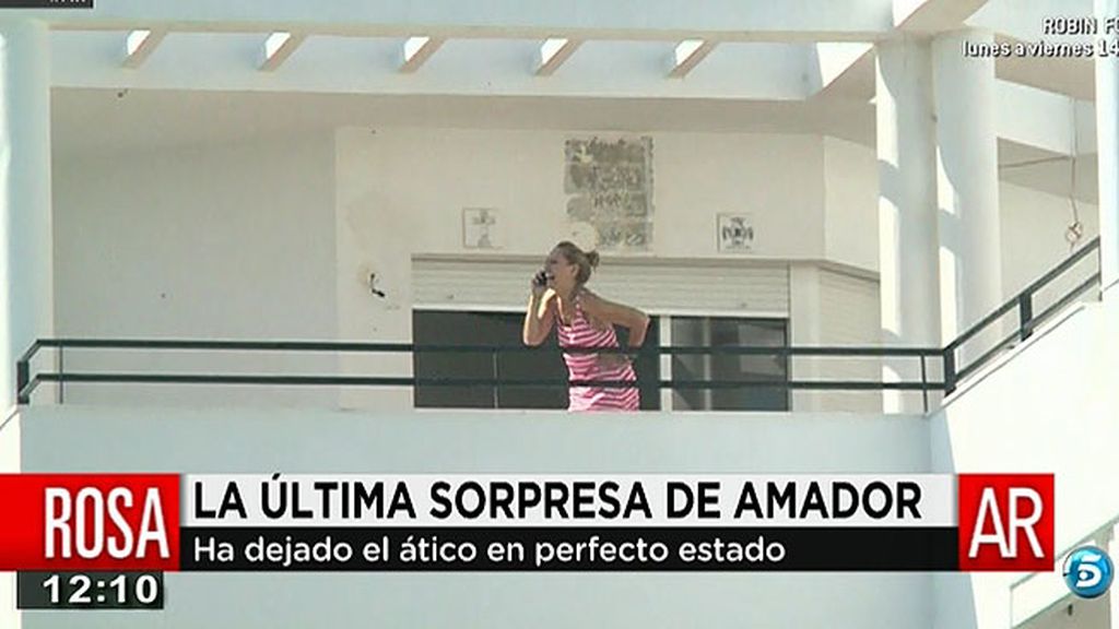 La colaboradora de 'Sálvame', sorprendida muy positivamente por el estado de la casa