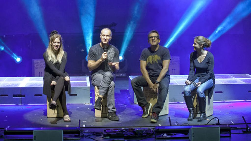 Mayumana ha contado con la colaboración de Andreu Buenafuente en Racconto