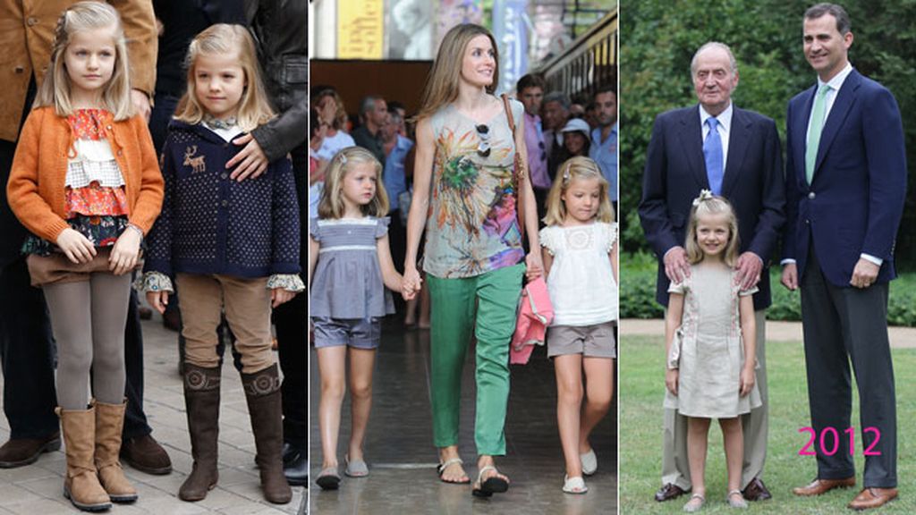 2012: la foto de las tres generaciones