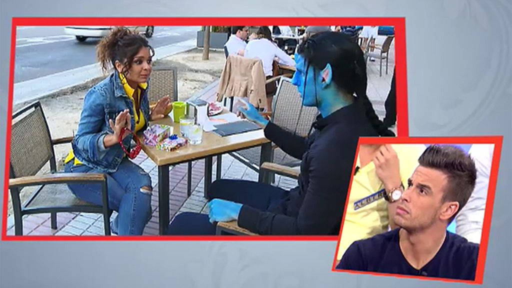 María no parar de reír con su pretendiente Avatar