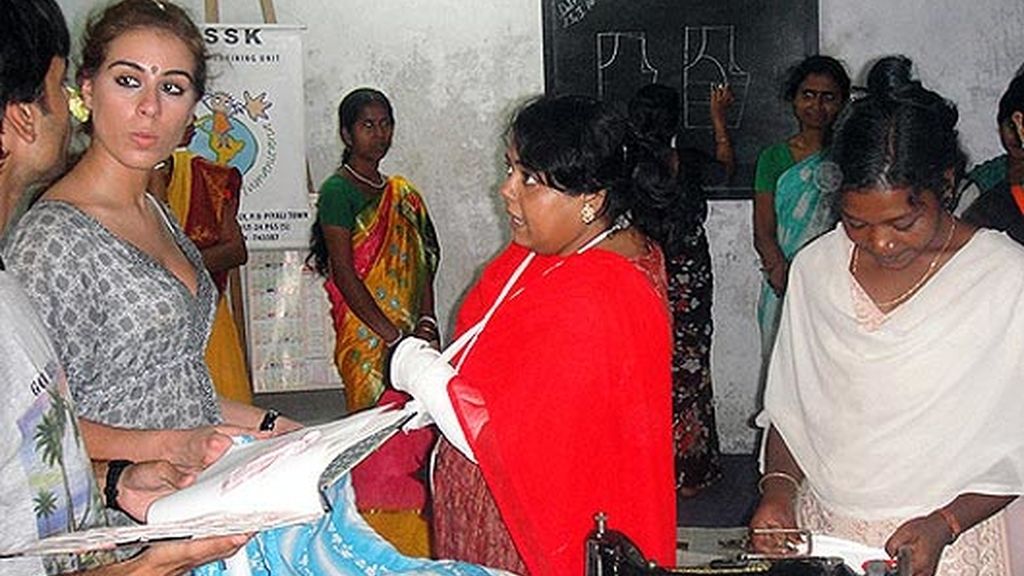 Indhira, de misión solidaria en la India con la ONG 'Global Humanitaria'