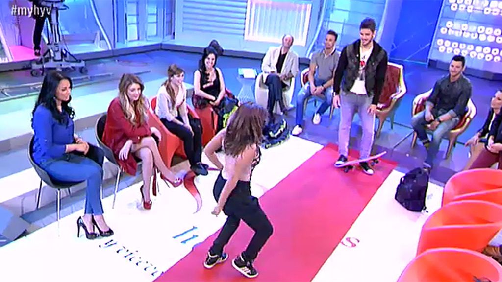 María, Anais y Paula se superan en el segundo desfile masculino