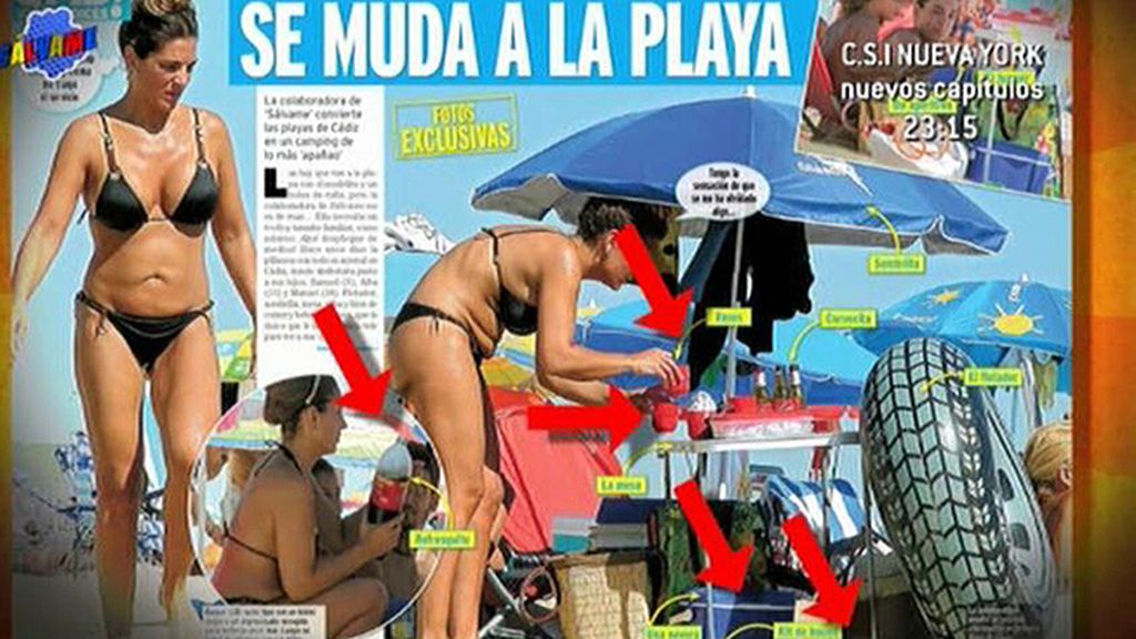 Disfrutando del sol y de las vacaciones