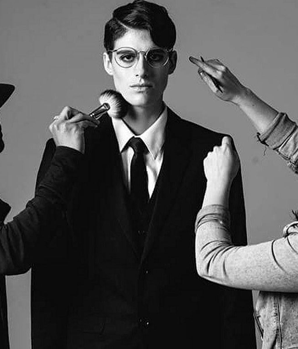 Rain Dove y su belleza andrógina,  de moda