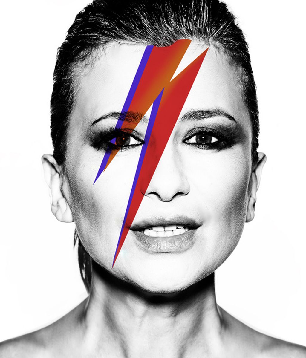 Gema López, como Kate Moss en 'Vogue'