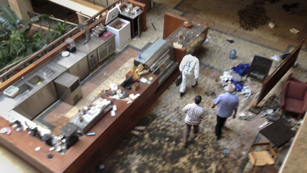 Así quedó el centro comercial de Nairobi tras el ataque terrorista