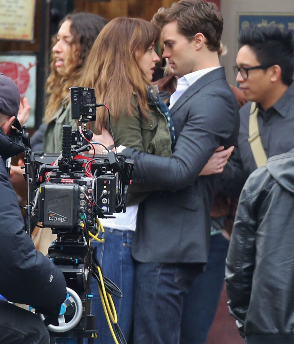 El rodaje de '50 Sombras de Grey' en imágenes