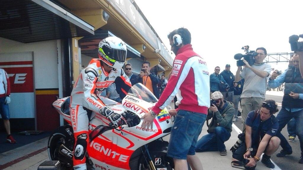 Pramac Ducati confirma a Yonny Hernández