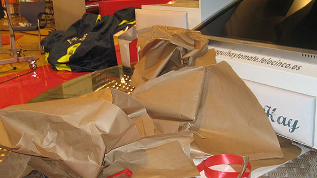 El plató de 'Aquí hay Tomate' se despide