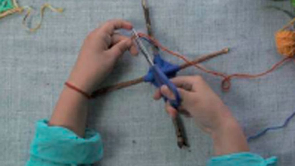 Tricotosas 28: Ojo de Dios