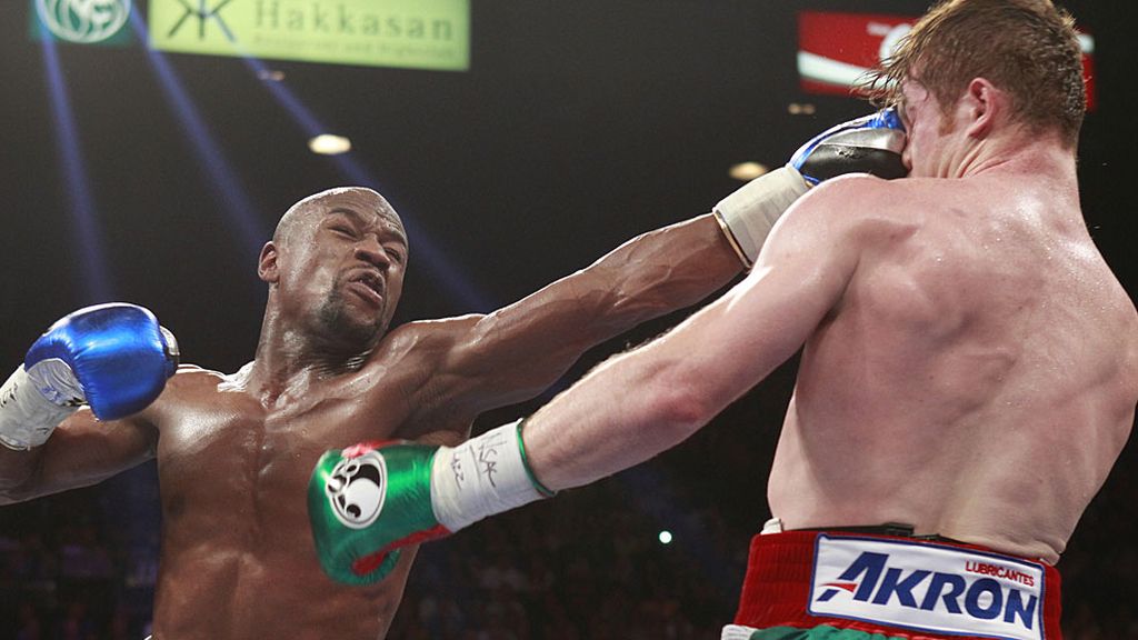 Mayweather: 12 asaltos, 12 fotos