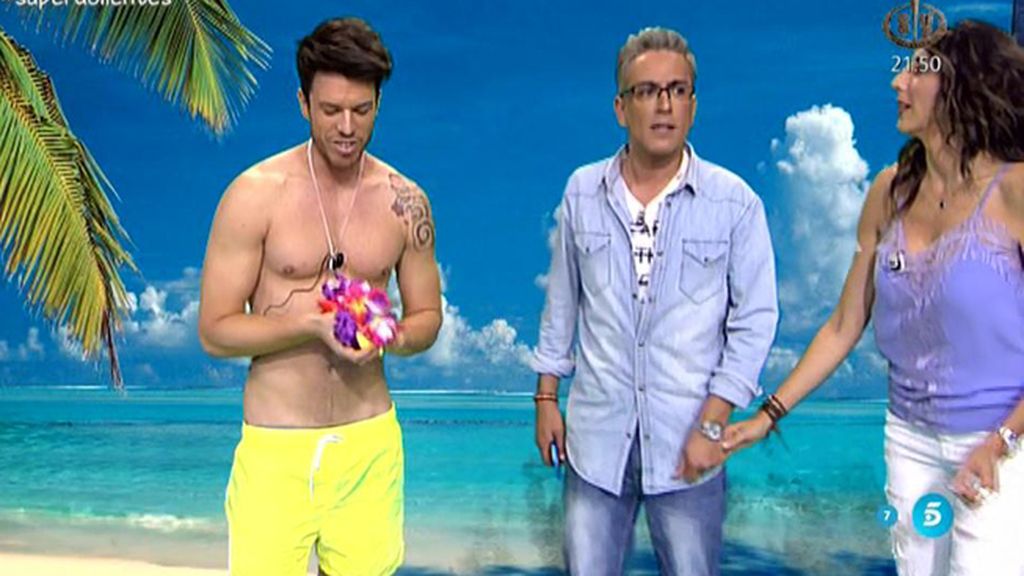 Fede, a Kiko: “Sé que querías verme sin camiseta”
