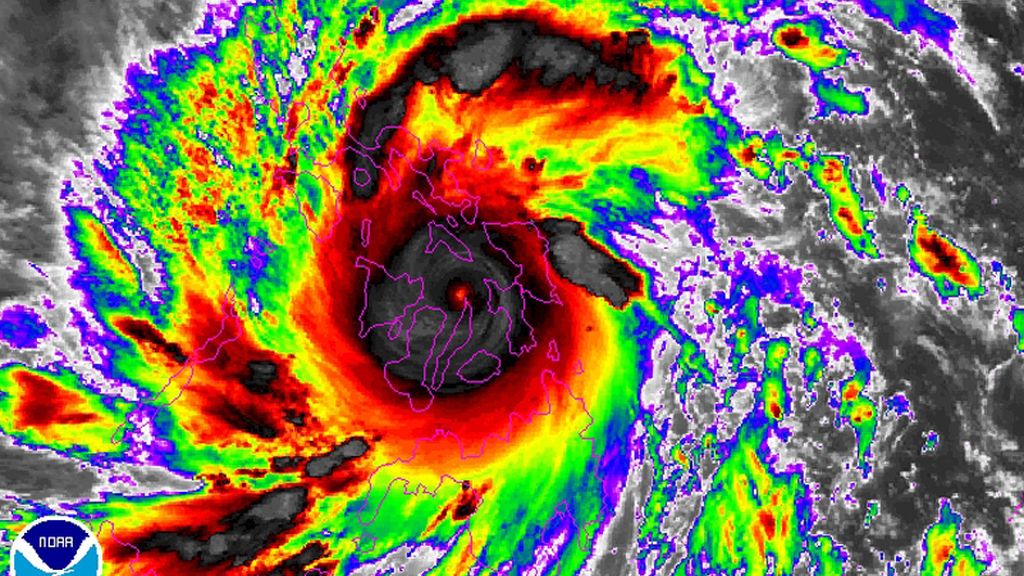 El tifón más fuerte de 2013