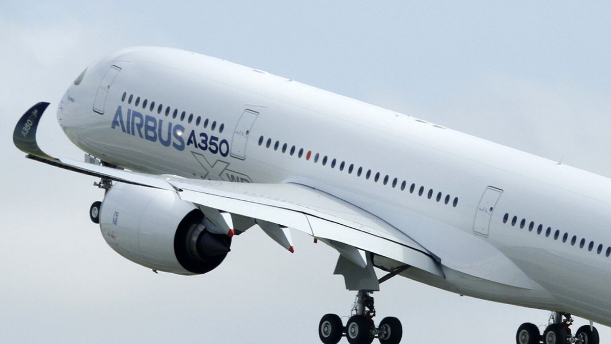 Despega el primer Airbus A350 que puede transportar hasta 440 pasajeros