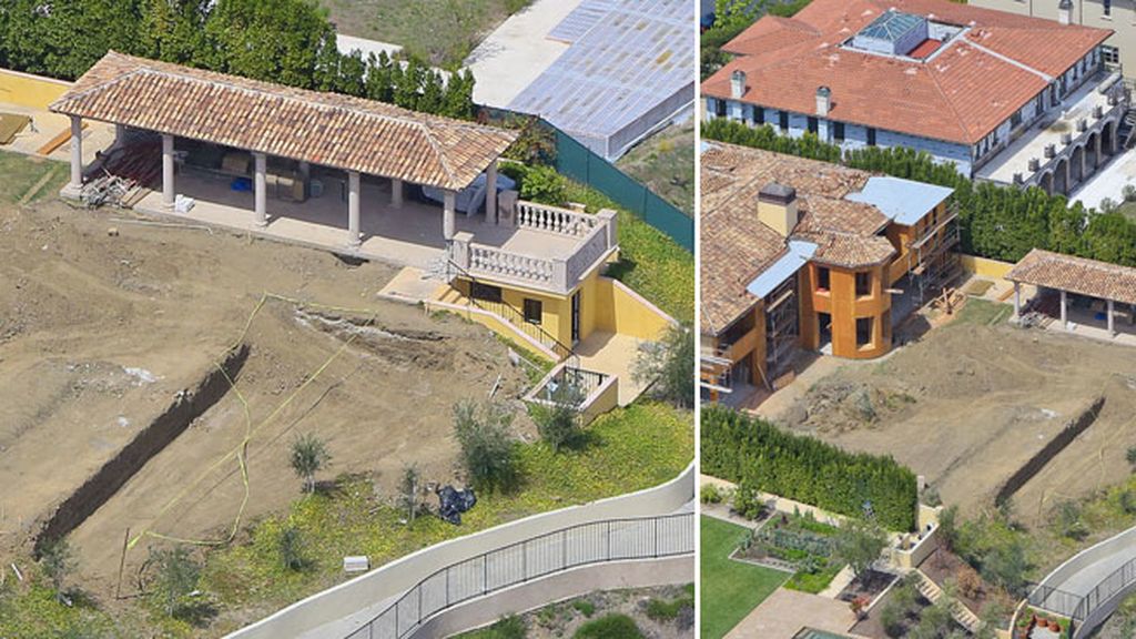 La propiedad tiene incrustaciones de cristales de Swarovski