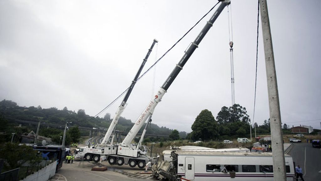 Las fotos de la tragedia del Alvia Madrid-Ferrol