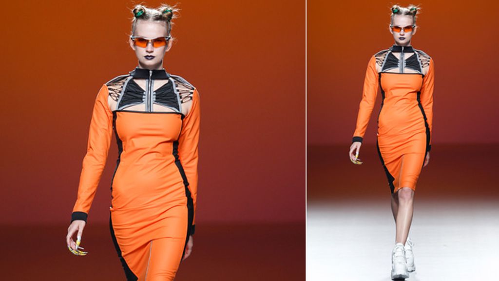 La diseñadora se rinde al 'look tokiota'