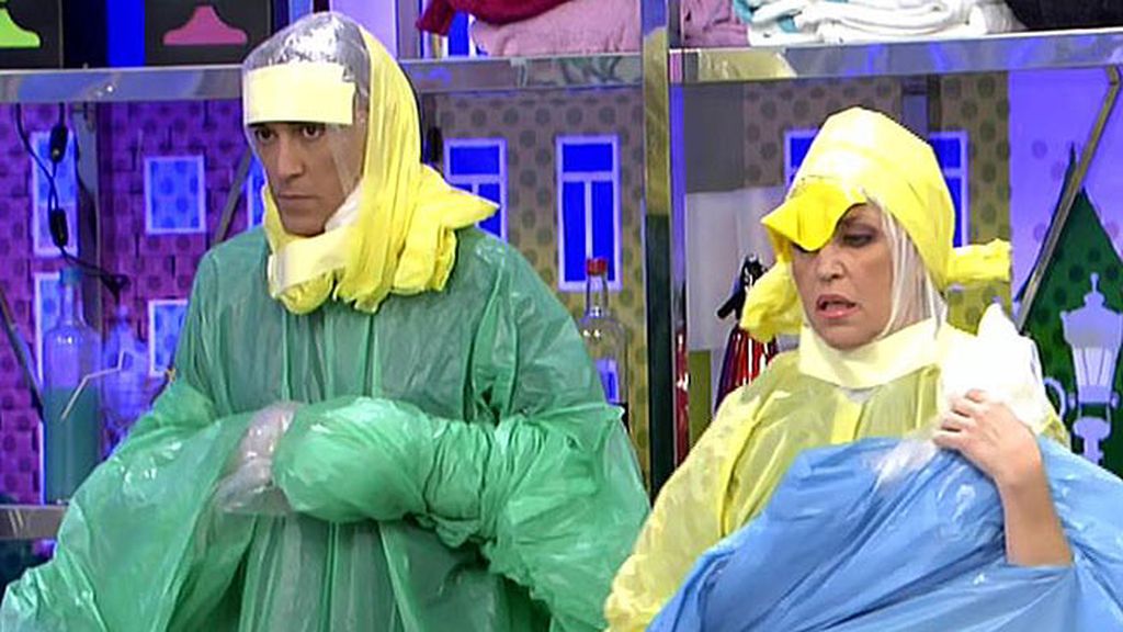 Kiko Hernández emuló a Chabelita y se metió barro en la boca