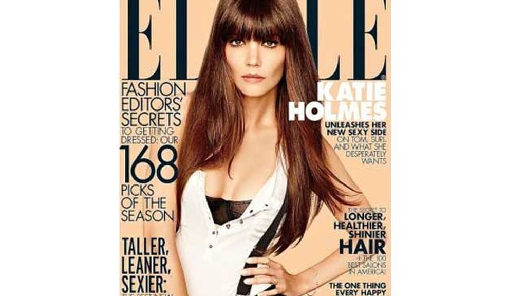 ¿Katie Holmes, cambio de look o demasiado retoque?