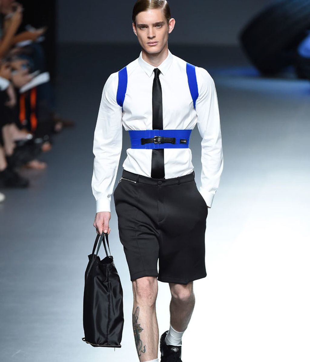 Bimba abrió y cerró el desfile del malagueño