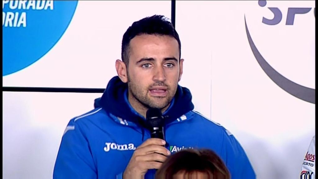 Los pilotos españoles de MotoGP en la presentación de la temporada