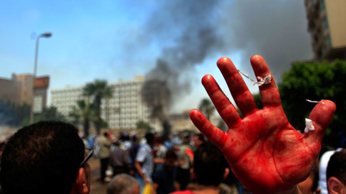 Protesta con sangre Protesta con sangre