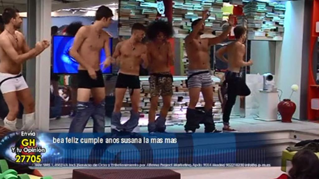 El baile más sexy de los chicos de 'GH'