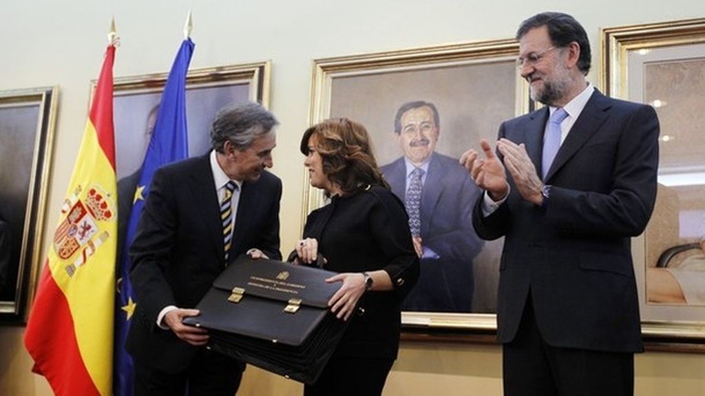 Soraya Sáenz de Santamaría asume la cartera de Presidencia