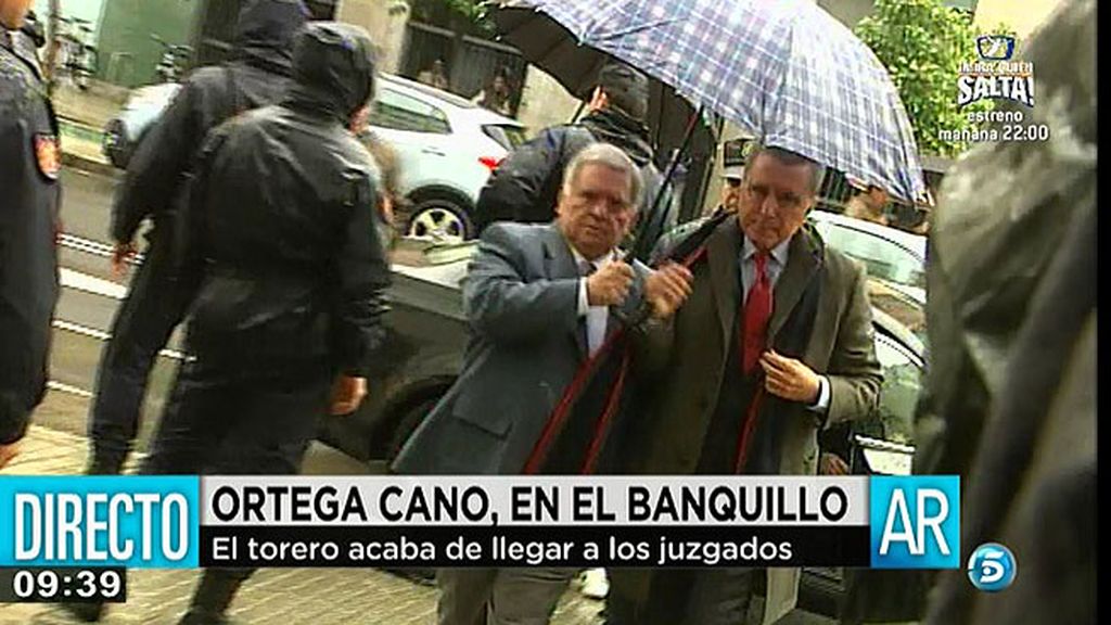 Ortega Cano llega a los juzgados