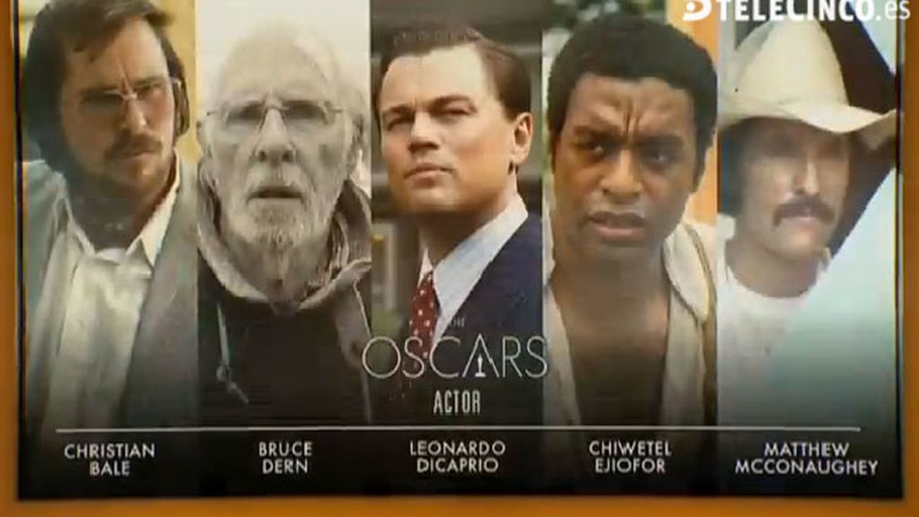 Nominados a Mejor Actor