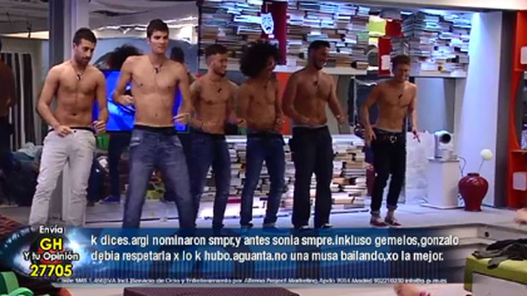 El baile más sexy de los chicos de 'GH'