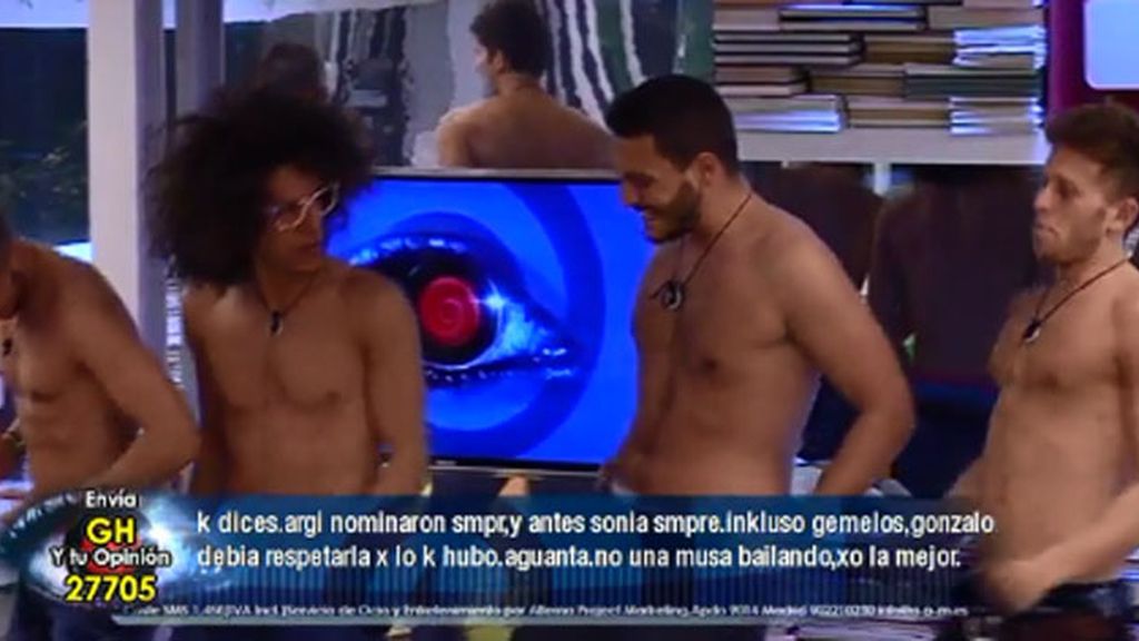 El baile más sexy de los chicos de 'GH'