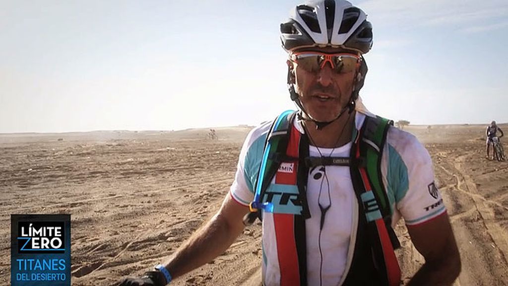 Gaspar Mayor en la Titan Desert