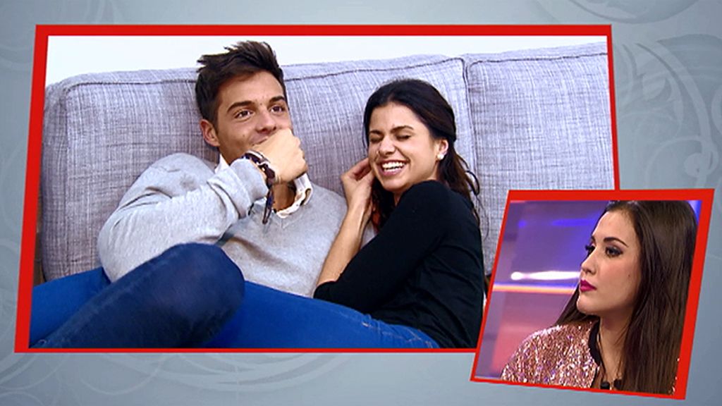 Marina: "Me ha dado un pedazo de beso que me ha encantado"