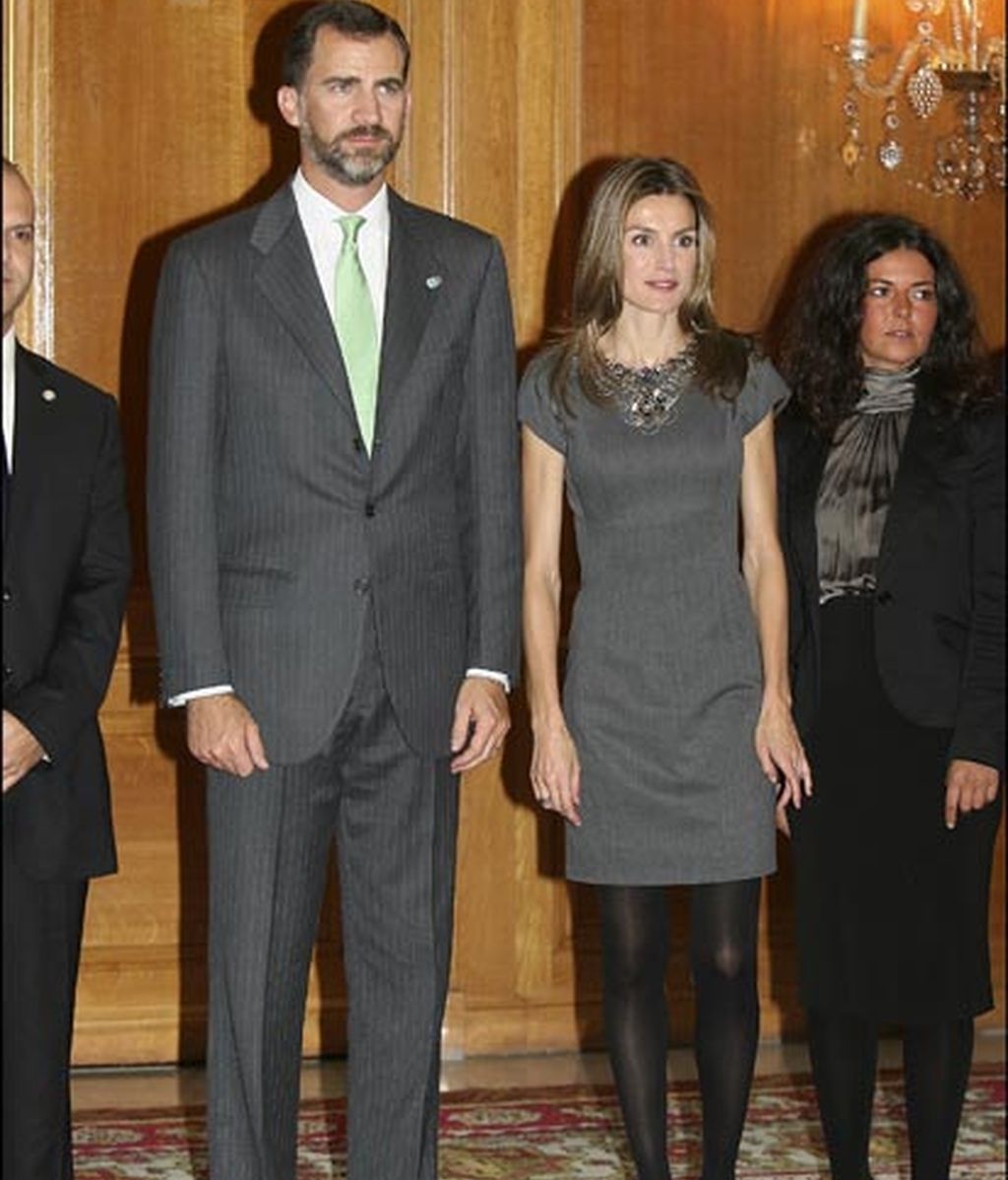 Letizia adora el gris