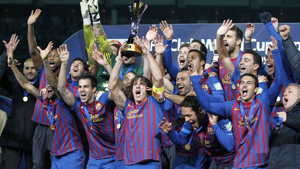 Dos goles de Messi, Xavi y Cesc