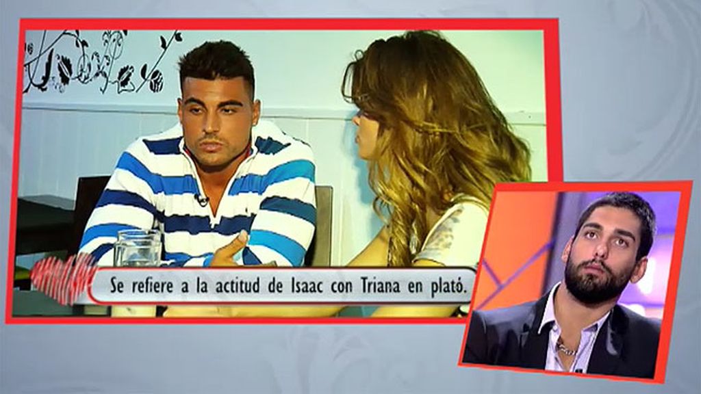 Triana: “Quiero volver a estar como antes con Carlos”