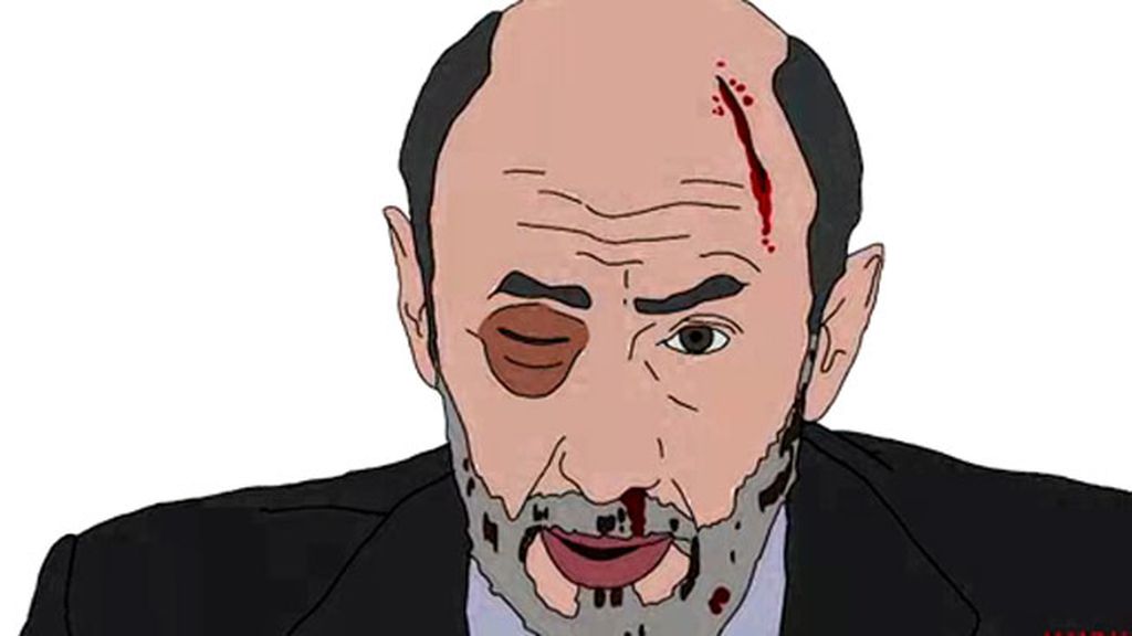 Merkel drogándose, Aznar emigrando... las ilustracines satíricas del vídeoclip de Amaral