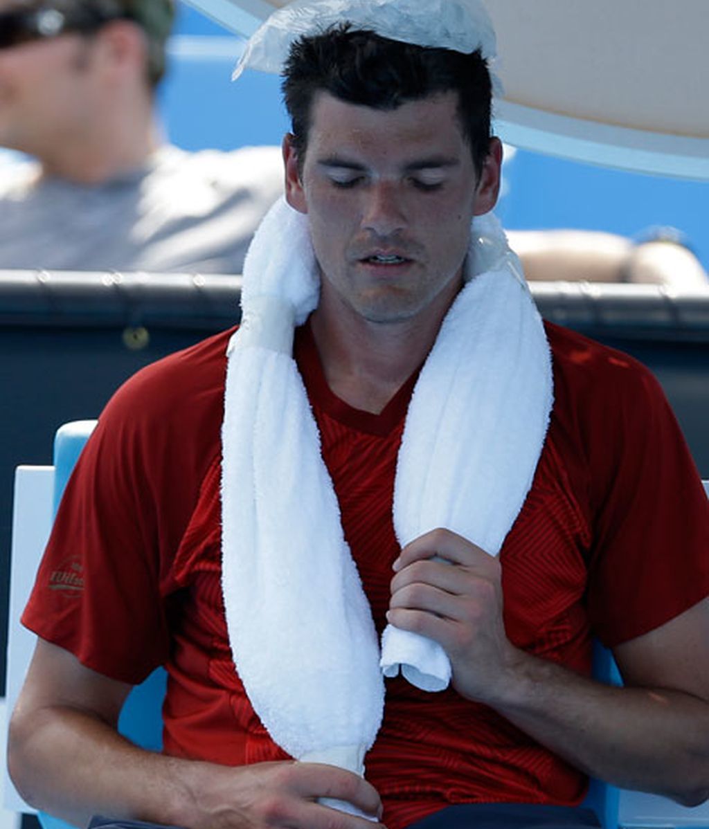 El calor hace desfallecer a los tenistas en el Open de Australia