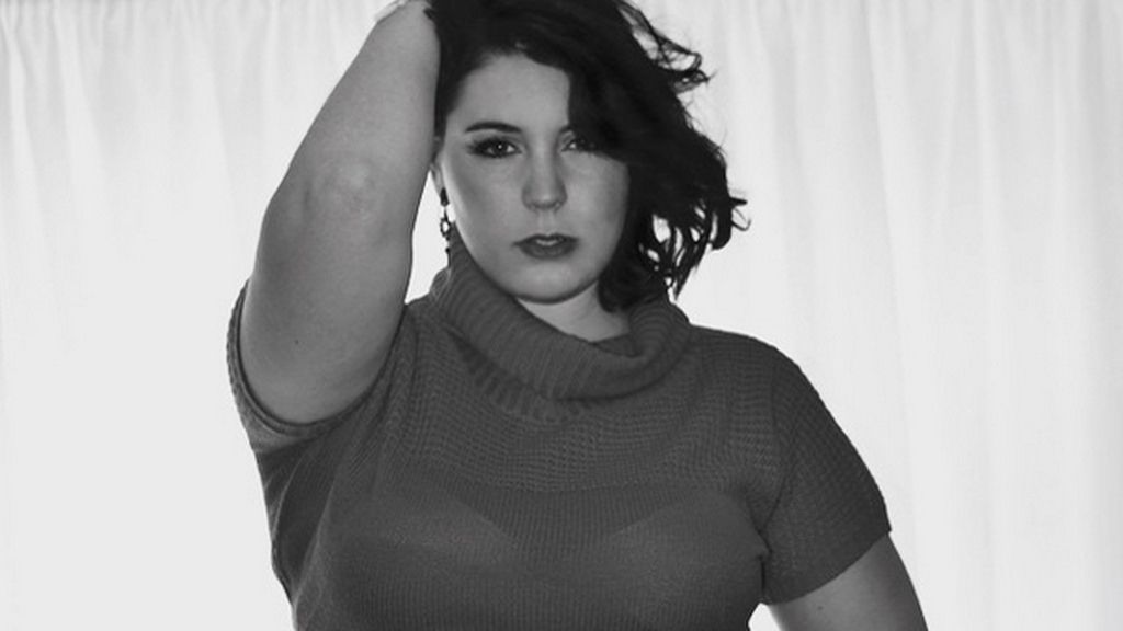 La mujer que engordó para ser modelo