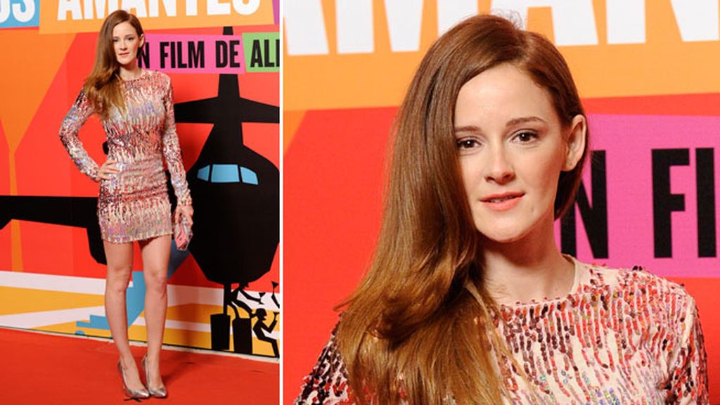 Ana Polvorosa, radiante de lentejuelas