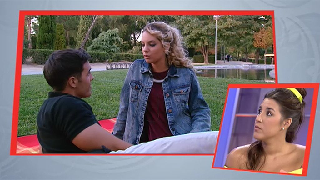 ¡Beso en su primera cita!