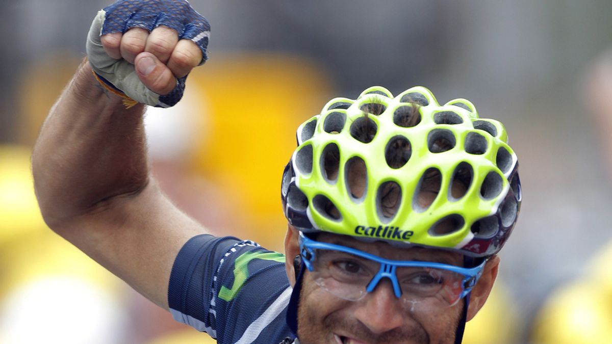 Valverde se impone en la decimoséptima etapa