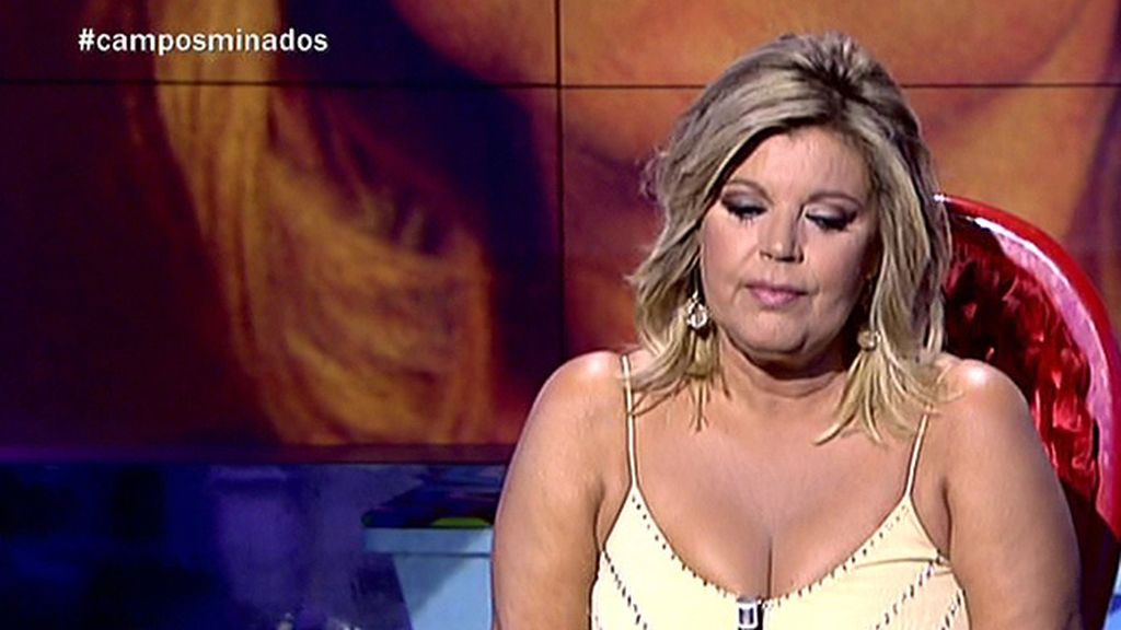 La colaboradora no podía evitar las lágrimas tras recibir el aplauso del público